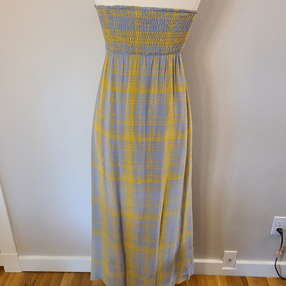 Anthro Maple Quilted Pastiche Silk Maxi Dress - Picture 4 of 11